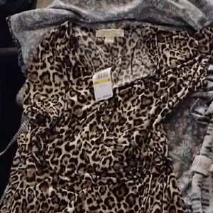 Leopard Print Michael Kors Dress